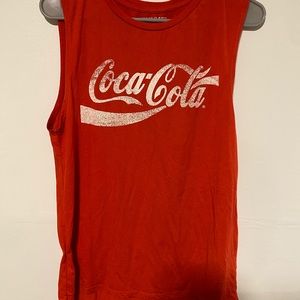 Coca Cola sleeveless tee